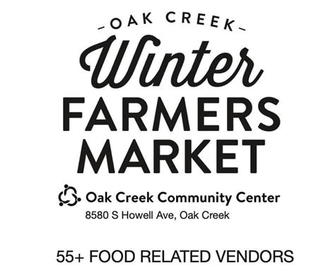 Oak Creek Winter Farmers Market 2023 2024 Soapandsensibility