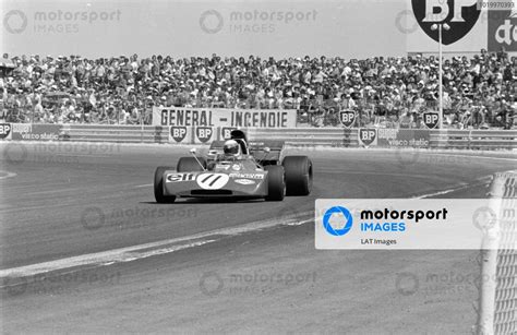 Jackie Stewart Tyrrell 003 Ford French GP Motorsport Images