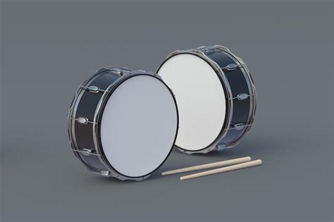 premium photo  drums  drumsticks