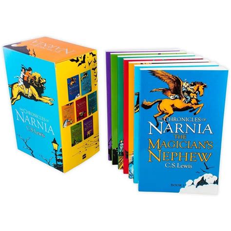 The Chronicles Of Narnia Complete 7 Books Box Set By C S Lewis Ages 7 9 The Book Bundle