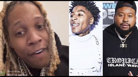 Lil Durk Responds To Dj Akademiks Saying He Squashed Issues With Nba Youngboy Youtube