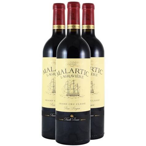 Ch Teau Malartic Lagravi Re Rouge Lot De X Cl Vin Rouge De