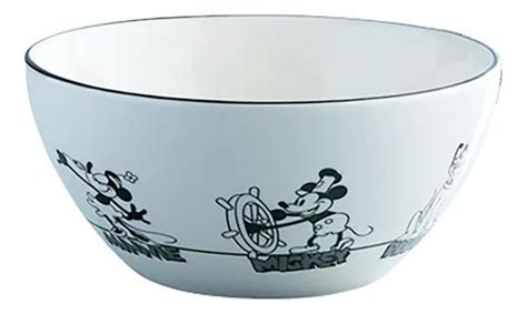 Bowl Cerâmica Mickey Mouse E Amigos Disney 550ml Tuut Parcelamento