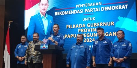 Demokrat Usung John Tabo Ones Pahabol Di Papua Pegunungan