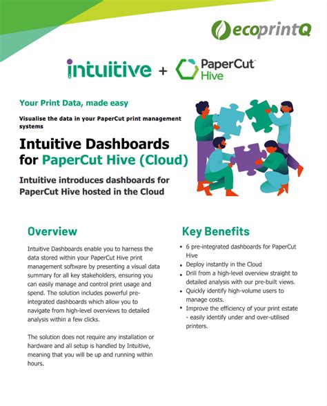 Unlocking Print Management Potential With Intuitive Dashboards For