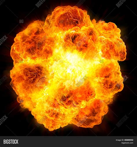 Fireball Explosion Image And Photo Free Trial Bigstock