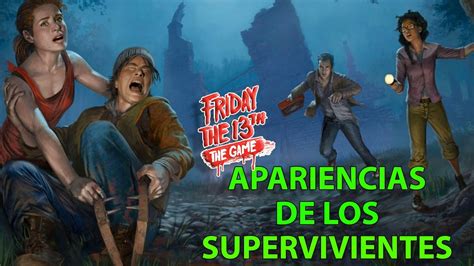 Viernes El Juego Apariencias De Los Personajes Friday Th The