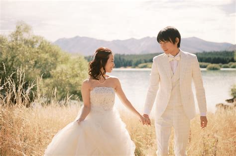 Ayaka And Koichiro Tekapo Pre Wedding Shoot Elopement And Heli Wedding