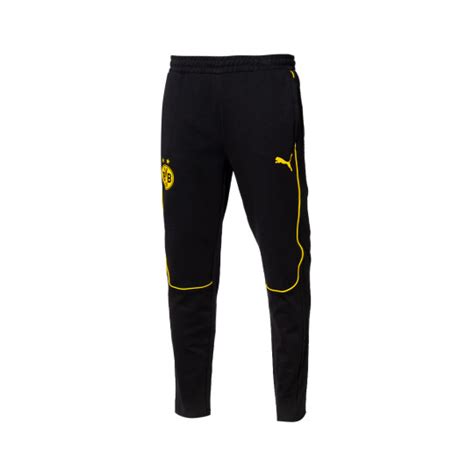 Long Pants Puma Borussia Dortmund Fanswear 2024 2025 Black Faster