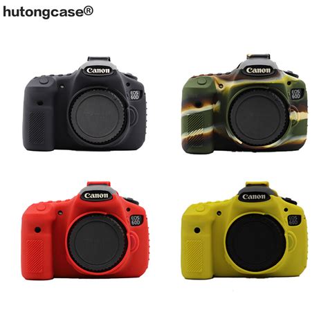 Soft Silicone DSLR Camera Case for Canon EOS 600D 650D 700D 5D Markii ...