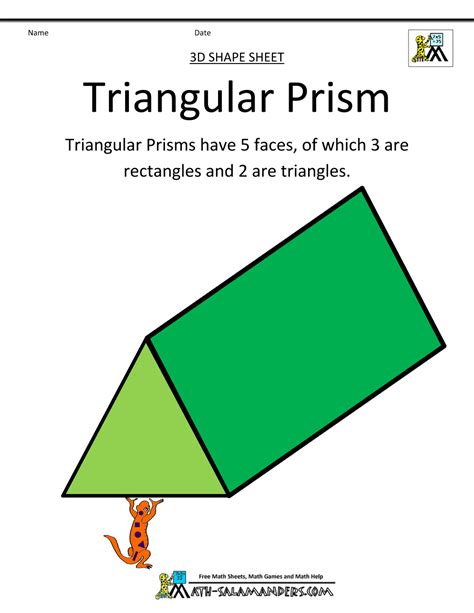 Triangular Prism Shape - Triangular Prism - Definition, Volume and ...