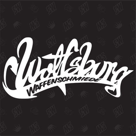 Waffenschmiede Wolfsburg Sticker Fun Sticker Sticker Speedwerk