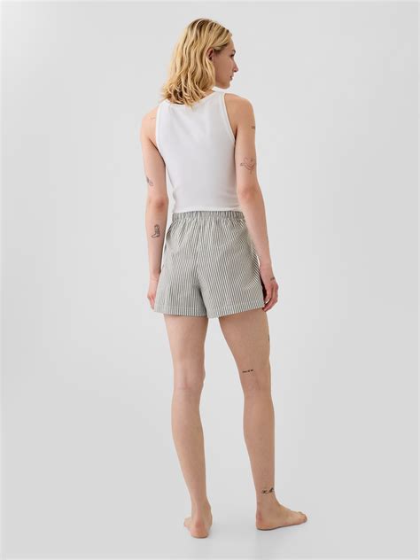 Poplin Pj Boxer Shorts Gap