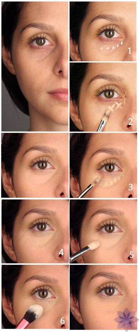 How To Apply Makeup Conceal Under Eye Circles Makeupview Co