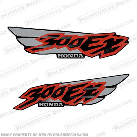 Honda Trx Ex Atv Decals