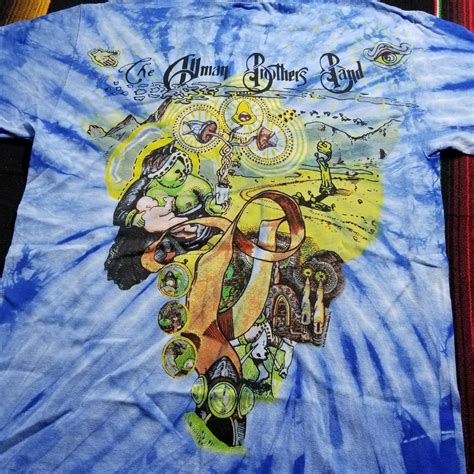 The Allman Brothers Band Tie Dye T Shirt Size Small Depop