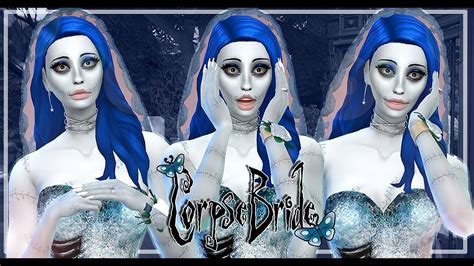 Corpse Bride 💀👰🏽🦋 Halloween Create A Sim Youtube