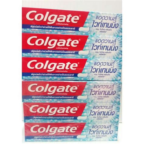 Kem Nh R Ng Colgate G Th I Lan Advanced Whitening Shopee Vi T Nam