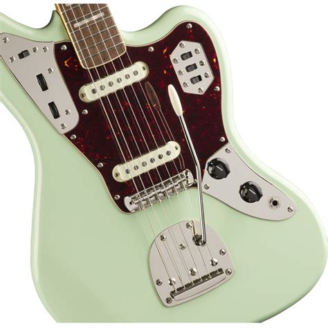 SQUIER CLASSIC VIBE 70S JAGUAR LAUREL FB SURF GREEN Hari Hari Musik