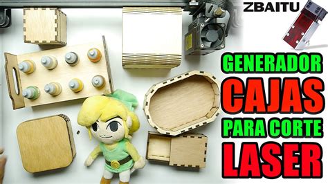 Generador Automatico De Todo Tipo De Cajas Para Corte Laser Zbaitu