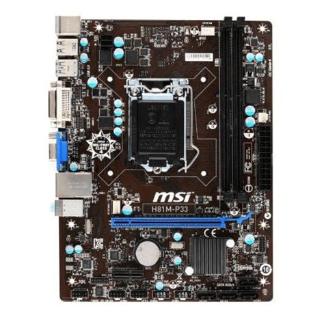 Mainboard Msi H81m E34 Desktop Motherboard H81 Ddr3 Lga