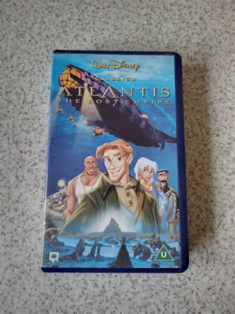 Atlantis The Lost Empire Vhs Pal Uk Video Walt Disney 2000s Classic Hologram £099 Picclick Uk