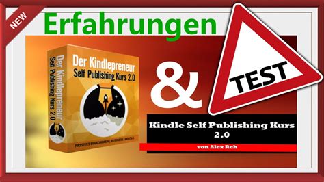 Kindle Self Publishing Kurs 2 0 Erfahrungen Passives Einkommen Mit