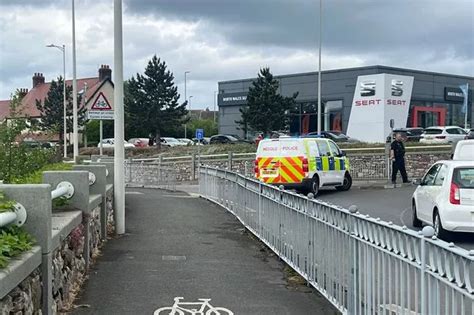 Three Vehicle Smash Shuts Road In Llandudno Junction North Wales Live