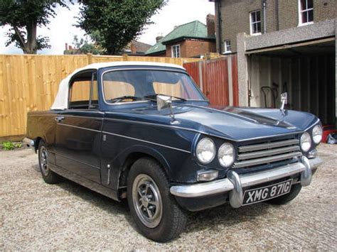 1969 Triumph Vitesse 2l Mk2 Convertible Sold Car And Classic