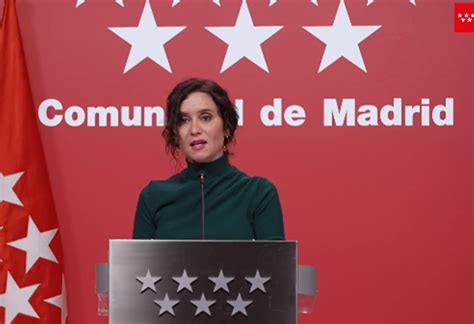 Ayuso Vuelve A Adelantarse A Feij O Y Tacha El Acuerdo Entre Psoe Y