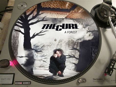 The Cure A Forest Mega Rare 12 Single Picture Disc Etsy