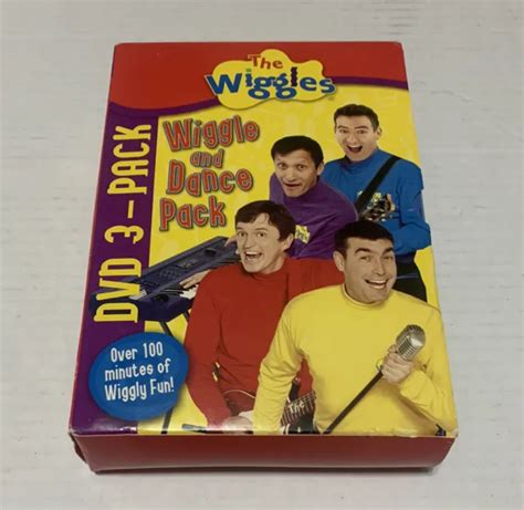 The Wiggles Wiggle And Dance Pack 3 Disc Dvd Set £12 83 Picclick Uk