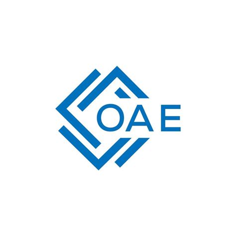oae letter logo design  white background oae creative circle letter