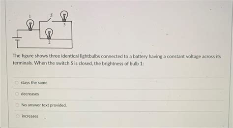 Solved Stays The Same The Figure Shows Three Identical