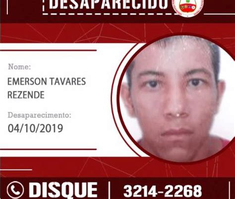 Pol Cia Civil Pede Ajuda Para Encontrar Jovem Desaparecido Ssp