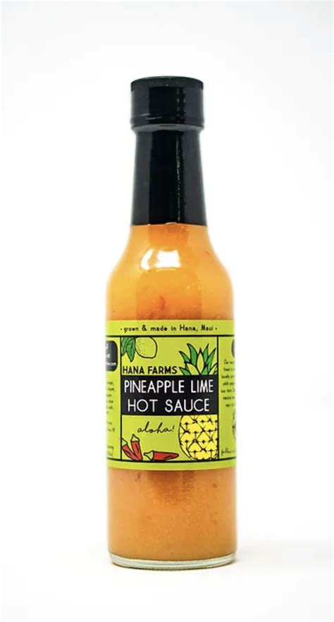 Hana Farms Pineapple Lime Hot Sauce Tutu S Pantry