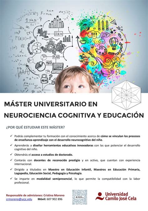 Nuevo M Ster Universitario En Neurociencia Cognitiva Y Educaci N De La