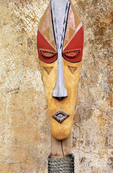 African Carved Mask Art Photograph By Diann Fisher Pixels