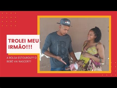 A Bolsa Estourou O Bebe Vai Nascer Youtube