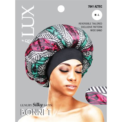 Regular Luxury Silky Satin Bonnet Pattern Qfitt