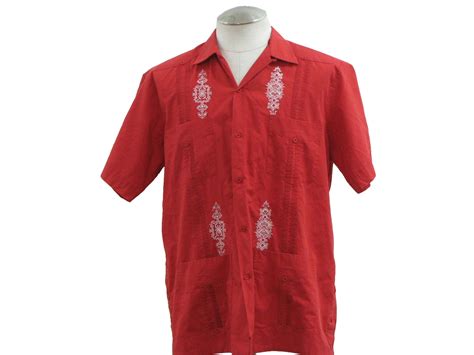 80s Guayabera Shirt Guayabera De Yucatan 80s Guayabera De Yucatan