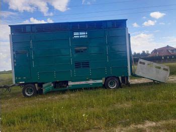 PEZZAIOLI przyczepa do żywca zwierząt livestock traile Przyczepa do