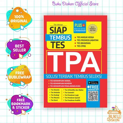 Jual Buku Siap Tembus Tes Tpa Shopee Indonesia