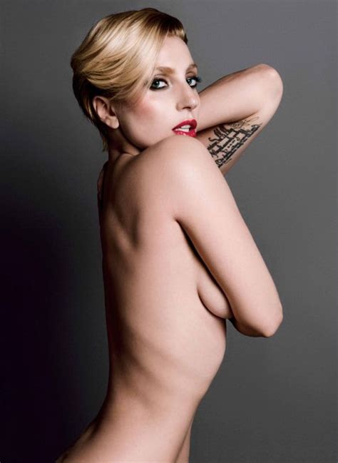 Lady Gaga Nude Bondage Cumception