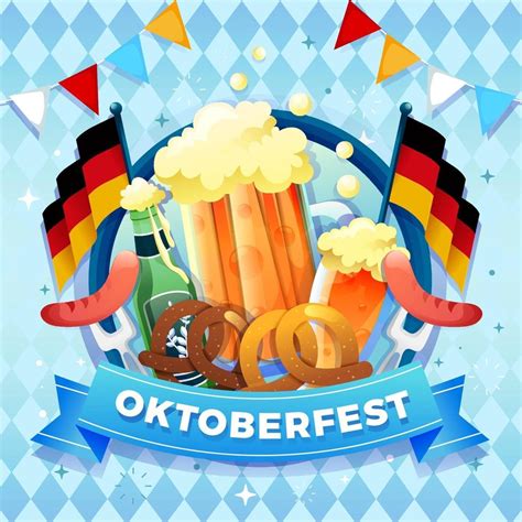 Oktoberfest Celebration Festive Background 3338785 Vector Art at Vecteezy