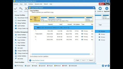 MiniTool Partition Wizard обзор и системные требования