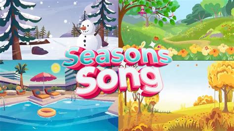 Seasons Song Learning Seasons Educational Hip Hop Nursery Rhymes