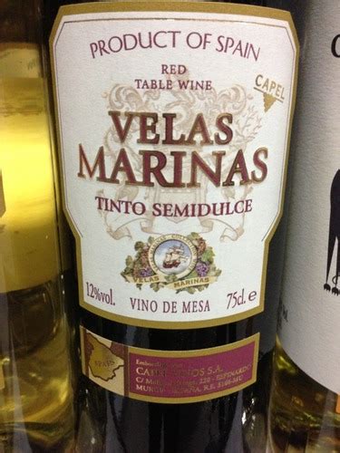 Capel Vinos Velas Marinas Tinto Semidulce Vivino Us