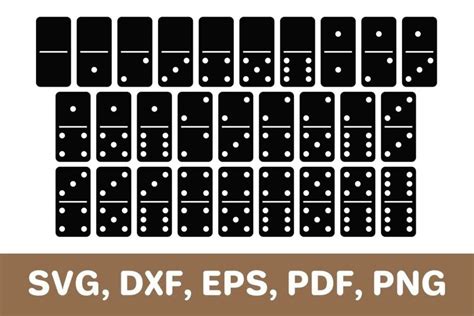 Domino Svg Dominoes Svg Domino Set Svg Domino