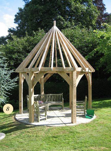 Garden Structures Image Gallery Hartwood Oak Buildings Hexagon